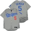 Los Angeles Dodgers Corey Seager #5 2020 Mlb Silver Jersey - Robokeg