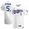 Los Angeles Dodgers Corey Seager #5 2020 Mlb White Jersey - Robokeg
