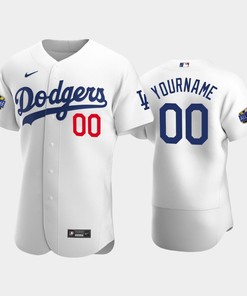 Los Angeles Dodgers Custom 00 Home White 2022-23 All-Star Game Jersey - Robokeg