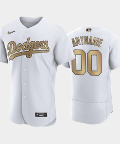 Los Angeles Dodgers Custom 2022-23 All-Star Game White Jersey - Robokeg