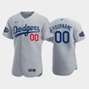 Los Angeles Dodgers Custom Alternate Gray 2022-23 All-Star Game Jersey - Robokeg
