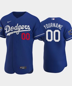Los Angeles Dodgers Custom Alternate Royal 2022-23 All-Star Game Jersey - Robokeg