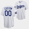 Los Angeles Dodgers Custom White Jersey 00 2022-23 All-Star Uniform - Robokeg