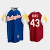 Los Angeles Dodgers Edwin Rios 43 2022-23 Royal Red Filipino Heritage Night Jersey - Robokeg