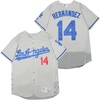 Los Angeles Dodgers Enrique Hernandez #14 2020 Mlb Silver Jersey - Robokeg