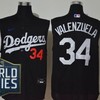 Los Angeles Dodgers Fernando Valenzuela #34 2020 Mlb Black Sleeveless Jersey - Robokeg