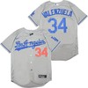 Los Angeles Dodgers Fernando Valenzuela #34 2020 Mlb Silver Jersey - Robokeg