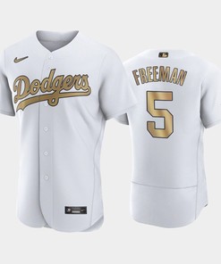 Los Angeles Dodgers Freddie Freeman 5 2022-23 All-Star Game White Jersey - Robokeg