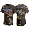 Los Angeles Dodgers Freddie Freeman 5 Mlb Camo 2021 Armed Forces Day Jersey Jersey Gift For Dodgers Fans - Robokeg