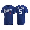 Los Angeles Dodgers Freddie Freeman 5 Mlb Player Royal Jersey Gift For Dodgers Fans - Robokeg