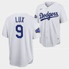 Los Angeles Dodgers Gavin Lux White Jersey 9 2022-23 All-Star Uniform - Robokeg
