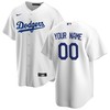 Los Angeles Dodgers Home Replica Custom Jersey White Custom Jerseys Mlb - Robokeg