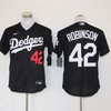Los Angeles Dodgers Jackie Robinson #42 2020 Mlb Black Jersey A3 - Robokeg