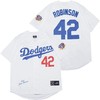 Los Angeles Dodgers Jackie Robinson #42 2020 Mlb White Jersey - Robokeg
