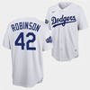 Los Angeles Dodgers Jackie Robinson White Jersey 42 2022-23 All-Star Uniform - Robokeg