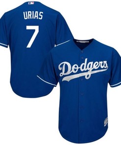 Los Angeles Dodgers Julio Urias #7 2020 Mlb Blue Jersey - Robokeg