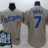 Los Angeles Dodgers Julio Urias #7 2020 Mlb Grey Jersey - Robokeg