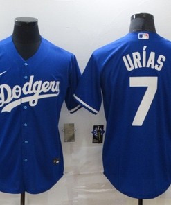 Los Angeles Dodgers Julio Urias #7 2020 Mlb Navy Blue Jersey - Robokeg
