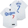 Los Angeles Dodgers Julio Urias #7 2020 Mlb White Jersey - Robokeg
