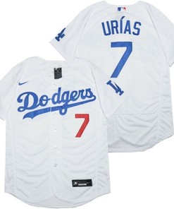 Los Angeles Dodgers Julio Urias #7 2020 Mlb White Jersey - Robokeg
