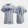 Los Angeles Dodgers Julio Urias 7 Alternate Gray 2022-23 All-Star Game Jersey - Robokeg