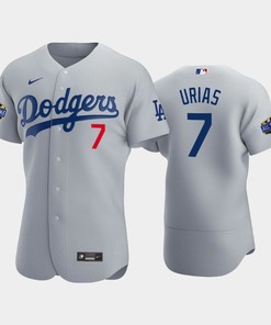 Los Angeles Dodgers Julio Urias 7 Alternate Gray 2022-23 All-Star Game Jersey - Robokeg