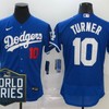 Los Angeles Dodgers Justin Turner #10 2020 Mlb Blue Jersey - Robokeg