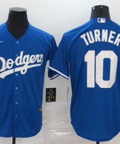 Los Angeles Dodgers Justin Turner #10 2020 Mlb Navy Blue Jersey - Robokeg