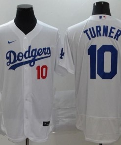 Los Angeles Dodgers Justin Turner #10 2020 Mlb White Jersey - Robokeg