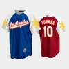 Los Angeles Dodgers Justin Turner 10 2022-23 Royal Red Filipino Heritage Night Jersey - Robokeg
