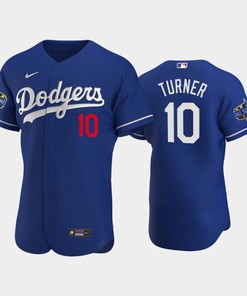Los Angeles Dodgers Justin Turner 10 Alternate Royal 2022-23 All-Star Game Jersey - Robokeg
