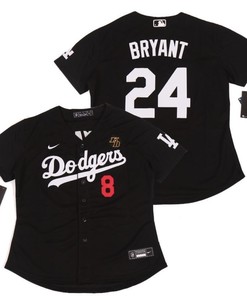 Los Angeles Dodgers Kobe Bryant #24 2020 Mlb Black Jersey A2 - Robokeg