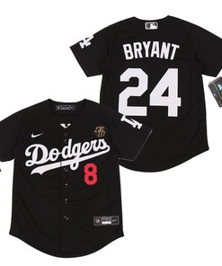Los Angeles Dodgers Kobe Bryant #24 2020 Mlb Black Jersey A3 - Robokeg