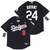 Los Angeles Dodgers Kobe Bryant #24 2020 Mlb Black Jersey A4 - Robokeg