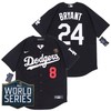 Los Angeles Dodgers Kobe Bryant #24 2020 Mlb Black Jersey - Robokeg