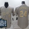 Los Angeles Dodgers Kris Bryant #24 2020 Mlb Grey Jersey - Robokeg