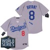 Los Angeles Dodgers Kris Bryant #8 2020 Mlb Orchid Jersey - Robokeg