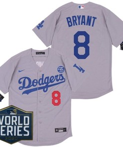Los Angeles Dodgers Kris Bryant #8 2020 Mlb Orchid Jersey - Robokeg
