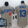 Los Angeles Dodgers Max Muncy #13 2020 Mlb Grey Jersey - Robokeg