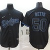 Los Angeles Dodgers Mookie Betts #50 2020 Mlb Black Jersey A3 - Robokeg
