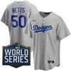 Los Angeles Dodgers Mookie Betts #50 2020 Mlb White Jersey A1 - Robokeg