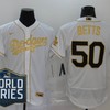 Los Angeles Dodgers Mookie Betts #50 2020 Mlb White Jersey - Robokeg