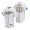 Los Angeles Dodgers Mookie Betts White 2022-23 All-Star Game Jersey - Robokeg