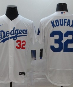Los Angeles Dodgers Sandy Koufax #32 2020 Mlb White Jersey - Robokeg