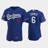 Los Angeles Dodgers Trea Turner 6 Alternate Royal 2022-23 All-Star Game Jersey - Robokeg