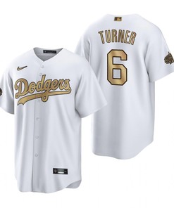 Los Angeles Dodgers Trea Turner White 2022-23 All-Star Game Jersey - Robokeg