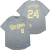 Los Angeles Dodgers Tribute Kobe Bryant #24 2020 Mlb Light Grey Jersey - Robokeg