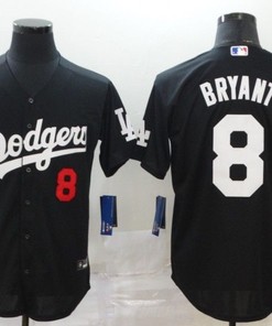 Los Angeles Dodgers Tribute Kobe Bryant #8 2020 Mlb Black Jersey - Robokeg