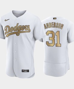 Los Angeles Dodgers Tyler Anderson 31 2022-23 All-Star Game White Jersey - Robokeg