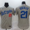 Los Angeles Dodgers Walker Buehler #21 2020 Mlb Grey Jersey - Robokeg